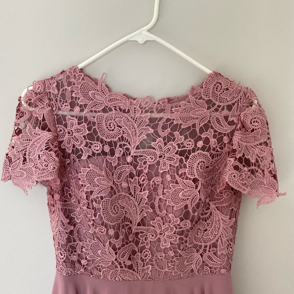 Bridesmaid dress, JJ House, size 6, colour -mauve